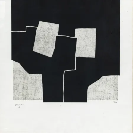 Radierung Und Aquatinta Chillida - Urrutiko