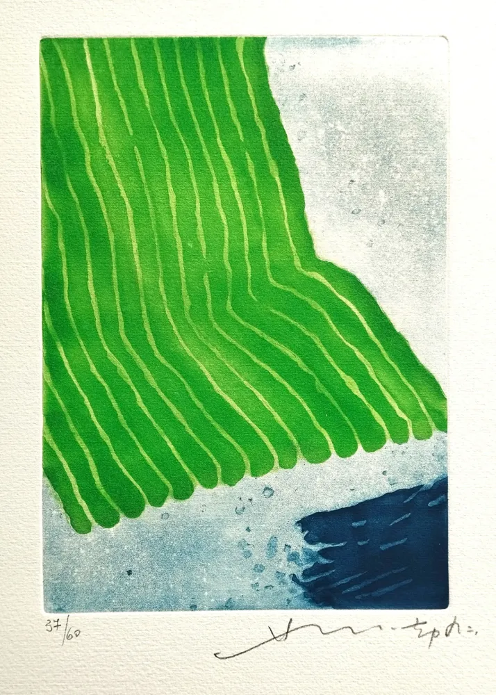 Aquatinta Chin - Verso il giardino eterno