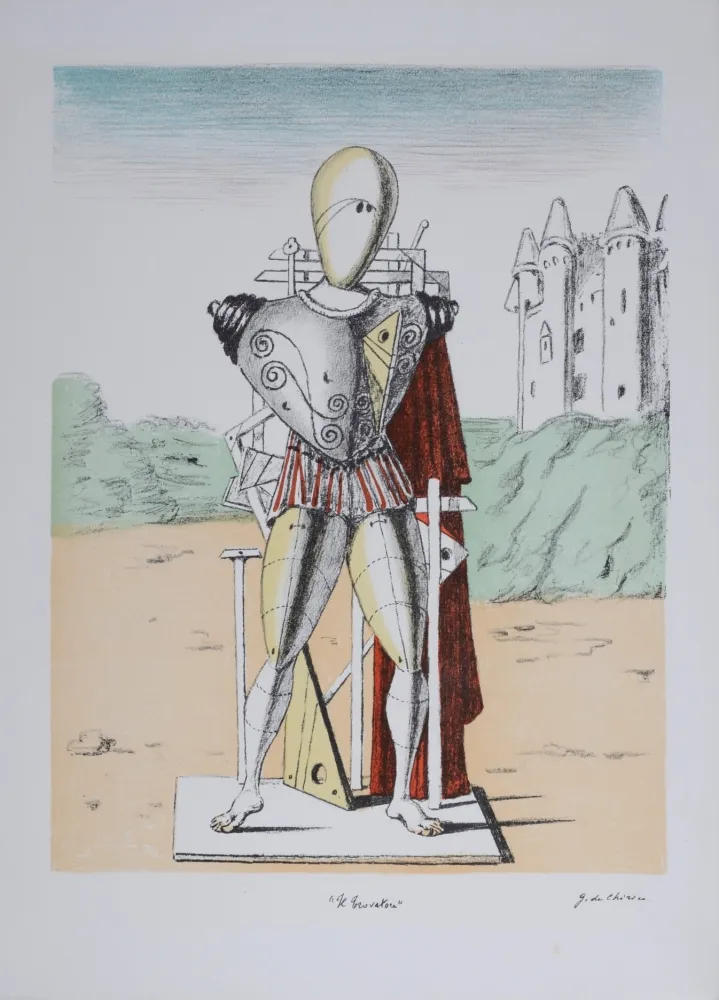 Lithographie Chirico (De) - Il Trovatore