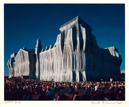 Fotografie Christo - Reichstag Mappe I, 16 Uhr