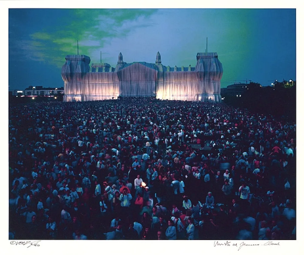 Fotografie Christo - Reichstag Mappe II, Westen