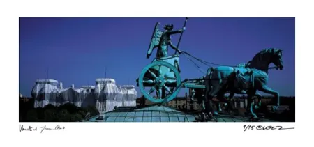 Fotografie Christo - Reichstag Quadriga