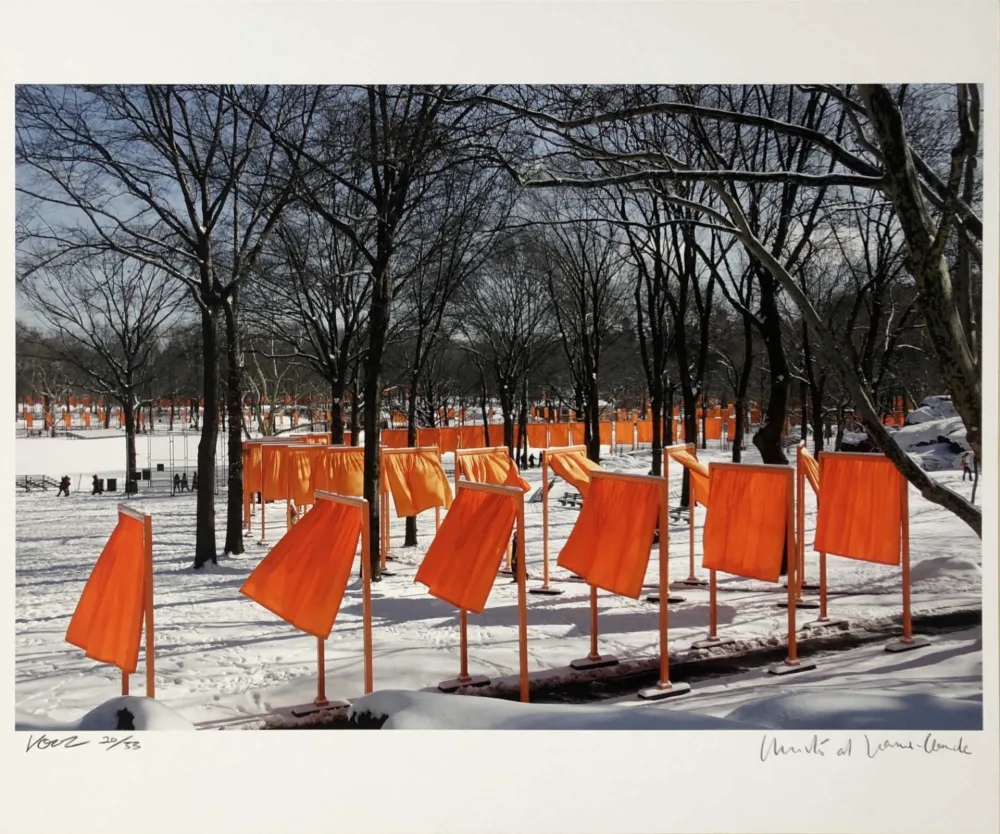 Fotografie Christo - The Gates IV