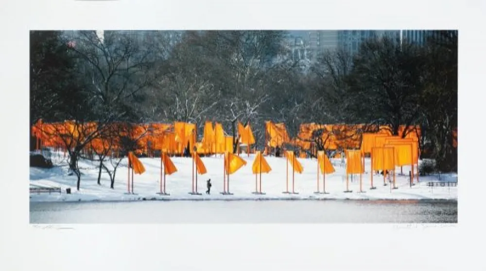 Fotografie Christo - The Gates Rondell