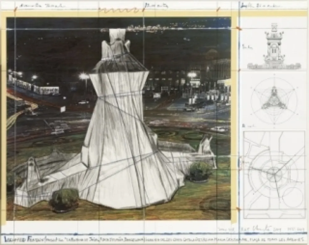 Keine Technische Christo - Wrapped fontain