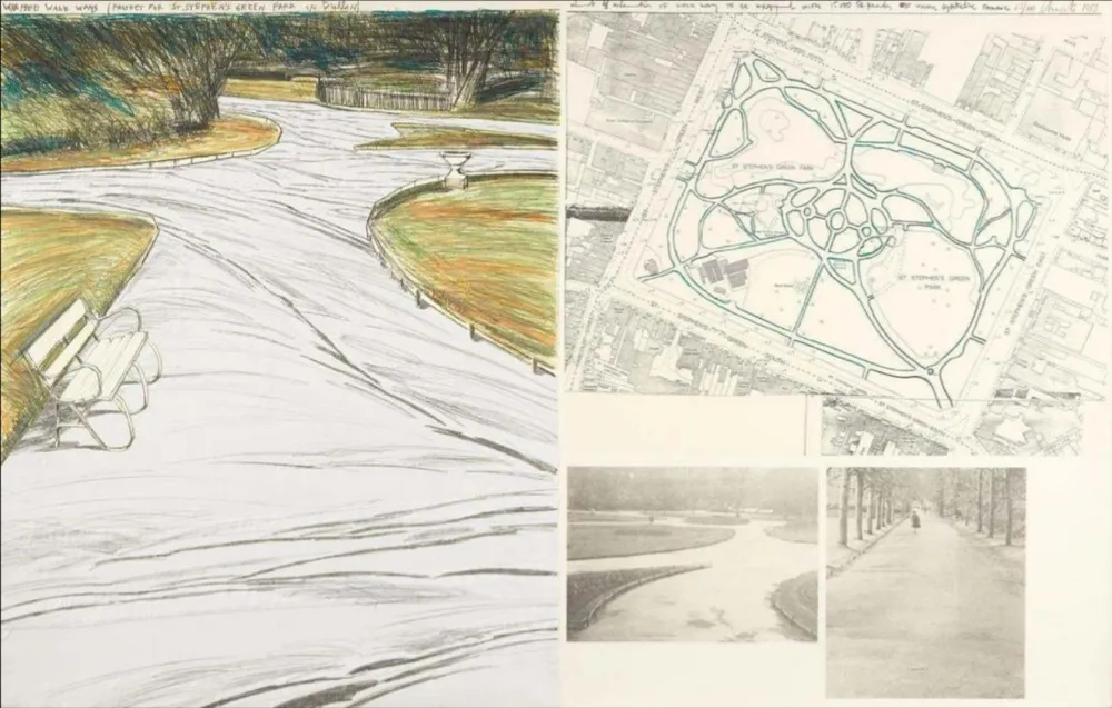 Keine Technische Christo - Wrapped Walk Ways