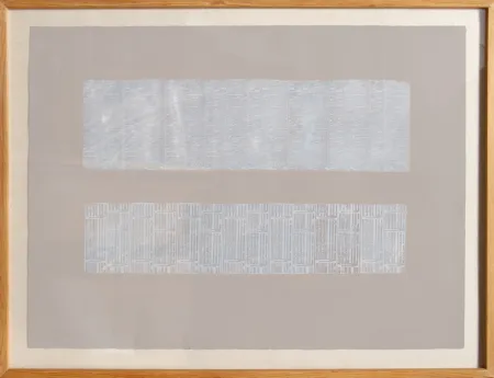 Siebdruck Chryssa - American Newsprint
