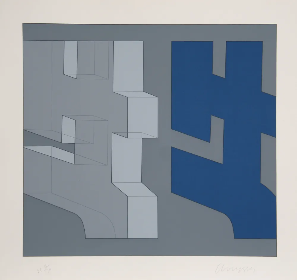 Siebdruck Chryssa - Series 4