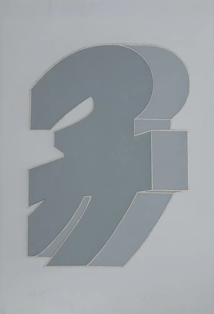 Siebdruck Chryssa - Times Square Fragment #2