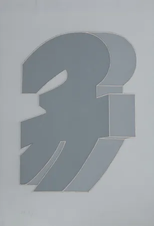 Siebdruck Chryssa - Times Square Fragment #2