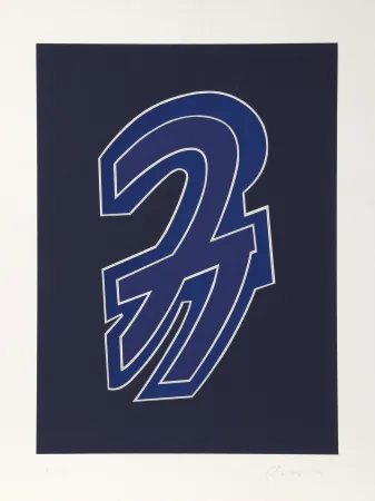 Siebdruck Chryssa - Times Square Fragment #8