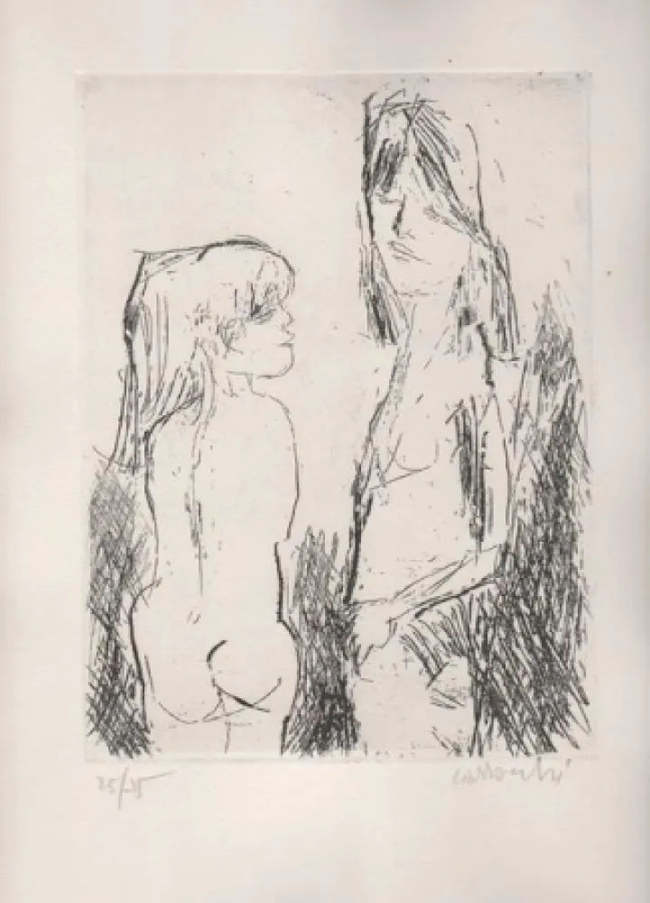 Radierung Ciarrocchi - Il Babà