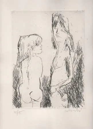 Radierung Ciarrocchi - Il Babà