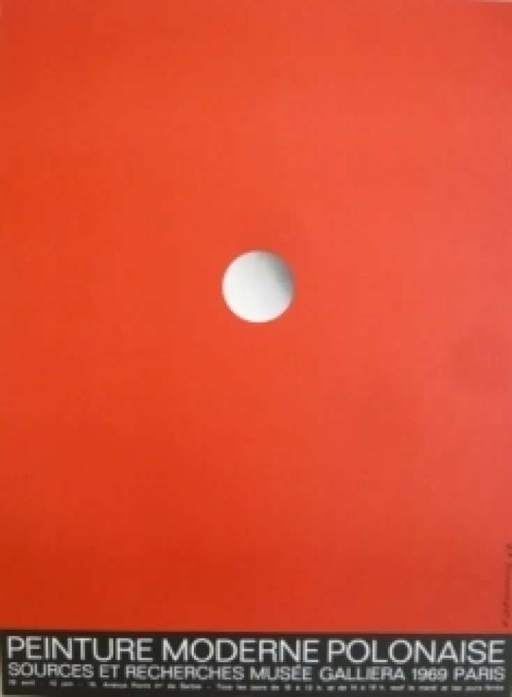 Plakat Cieslewicz  - Affiche Musée Galliera