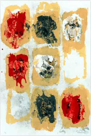 Siebdruck Círia - Cometas II