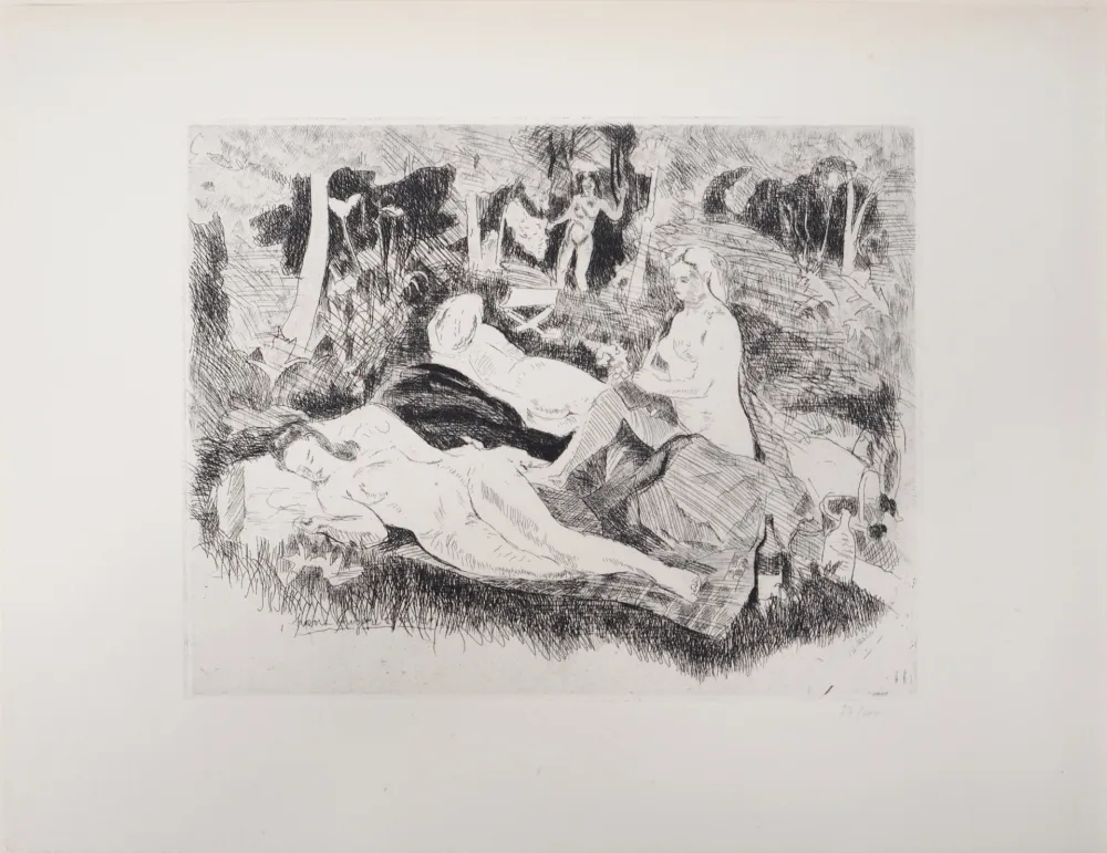 Stich Clairin - Nus dans une clairière