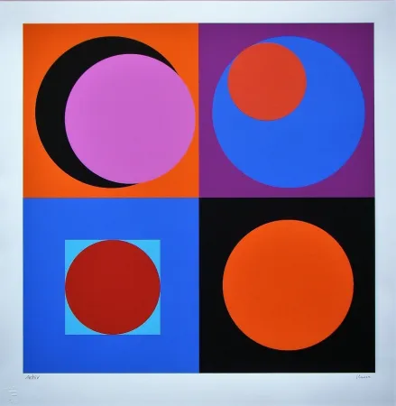 Siebdruck Claisse - Composition géométrique