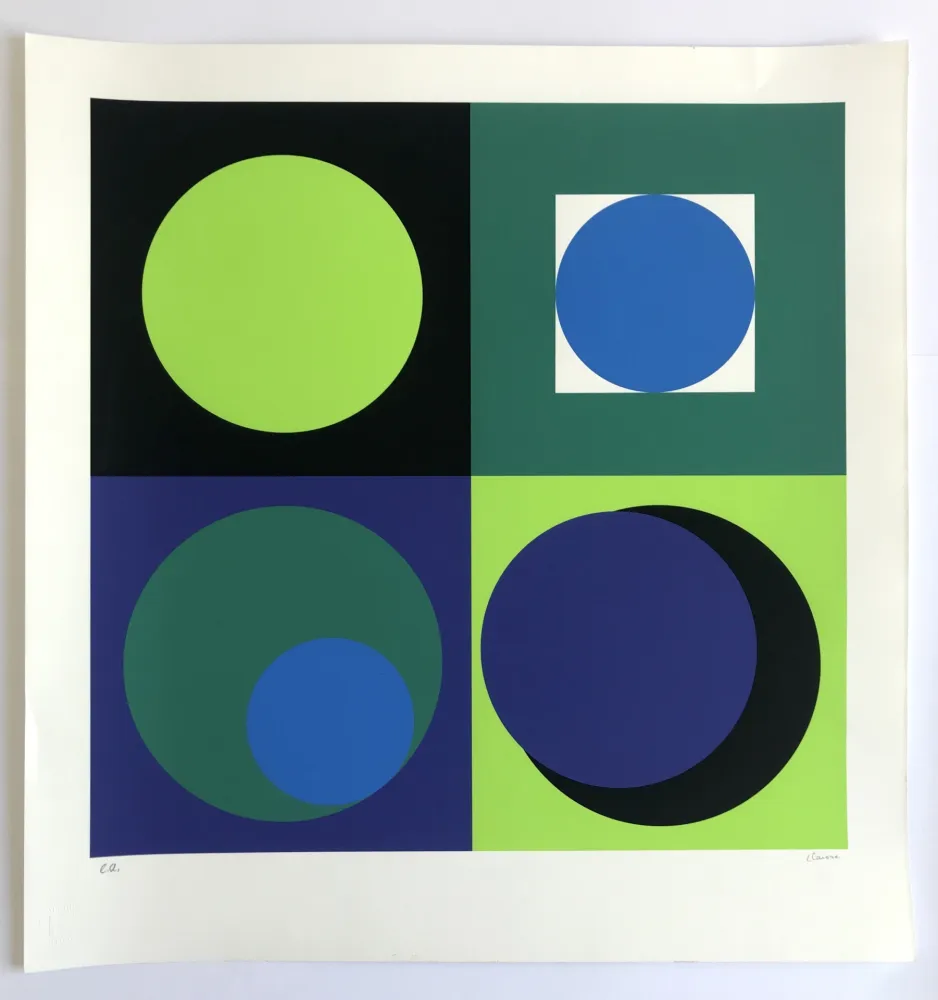 Siebdruck Claisse - Composition géométrique