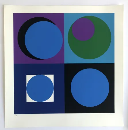 Siebdruck Claisse - Composition géométrique