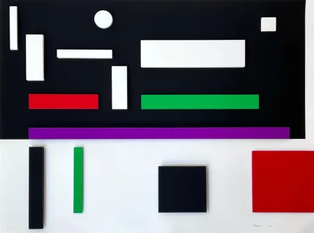 Siebdruck Claisse - Composition géométrique 