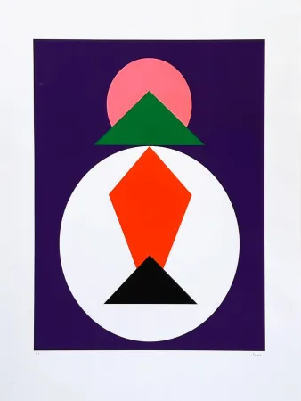 Siebdruck Claisse - Composition géométrique 