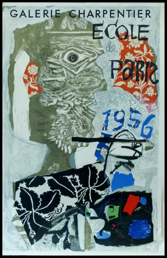 Plakat Clavé - CLAVÉ - ECOLE DE PARIS, GALERIE CHARPENTIER 