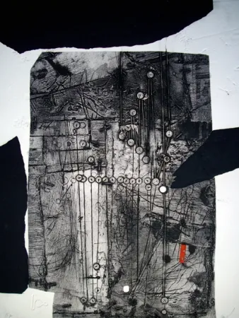 Radierung Und Aquatinta Clavé - Composition