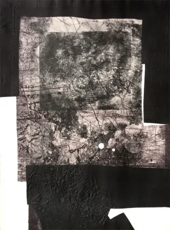 Radierung Clavé - Drole de Ciel