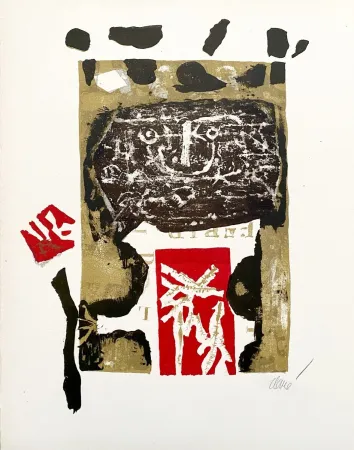 Lithographie Clavé - Eloge à Clavé