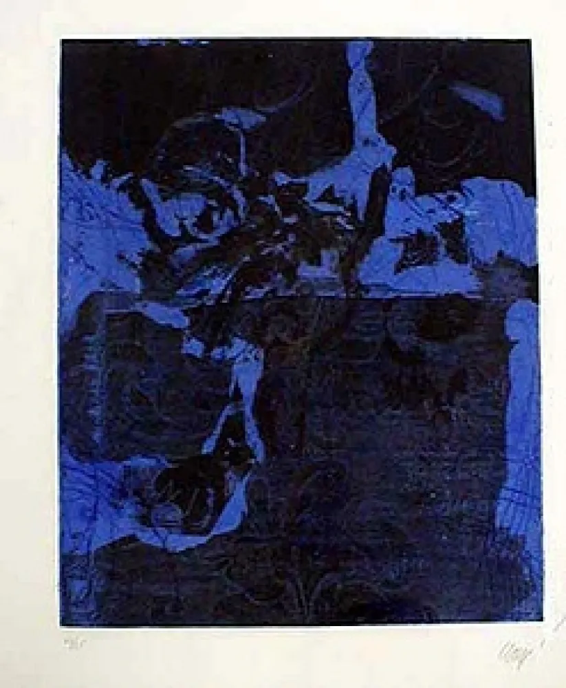 Radierung Clavé - EMPREINTE