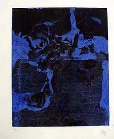 Aquatinta Clavé - Empreinte