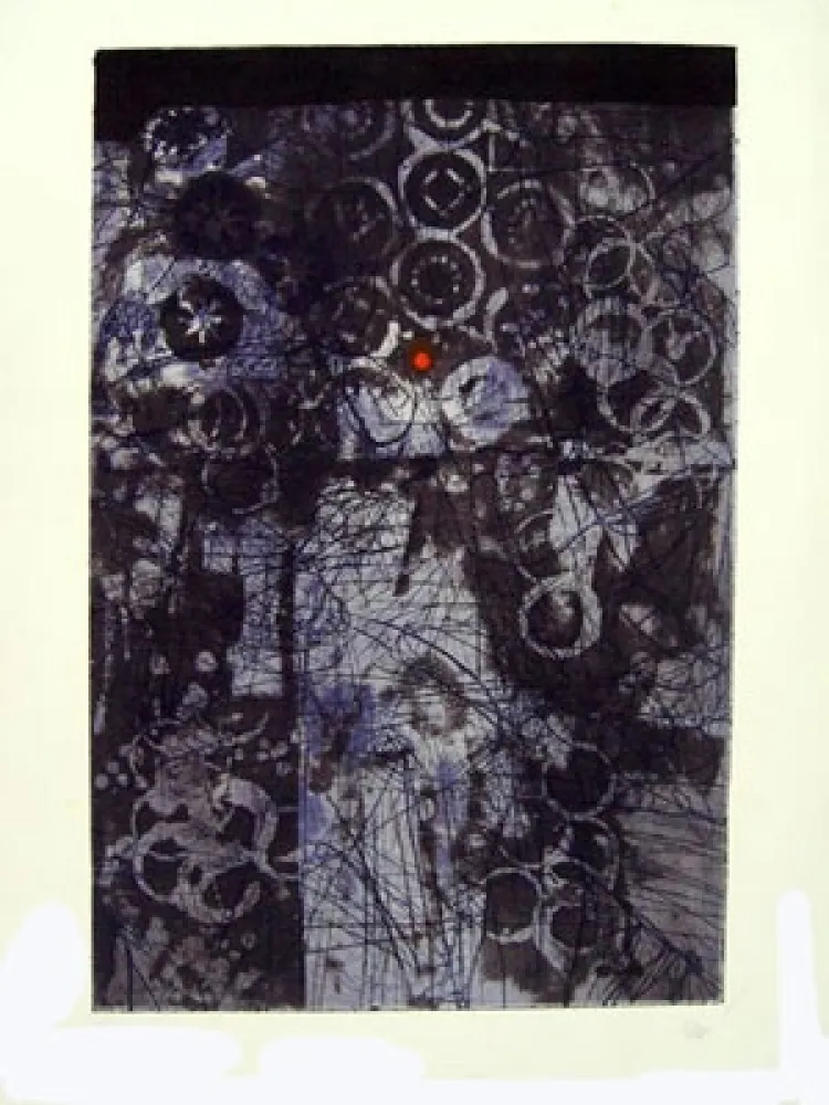 Radierung Und Aquatinta Clavé - LA MAIN DU GUERRIER