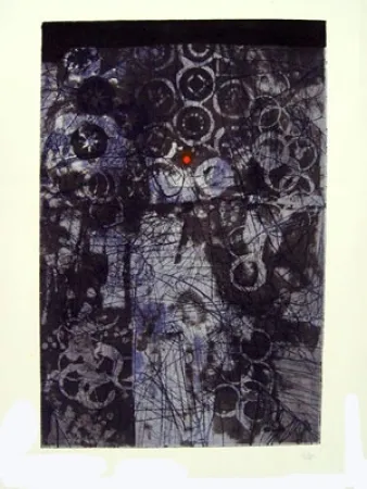 Radierung Und Aquatinta Clavé - LA MAIN DU GUERRIER