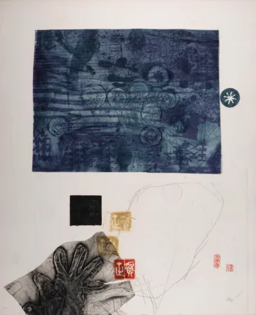 Stich Clavé - Retour du Japon, c. 1980 - Hand-signed!