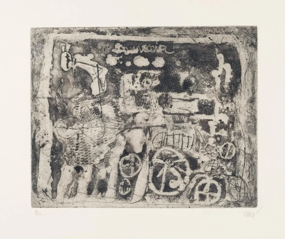 Aquatinta Clavé - Souvenir