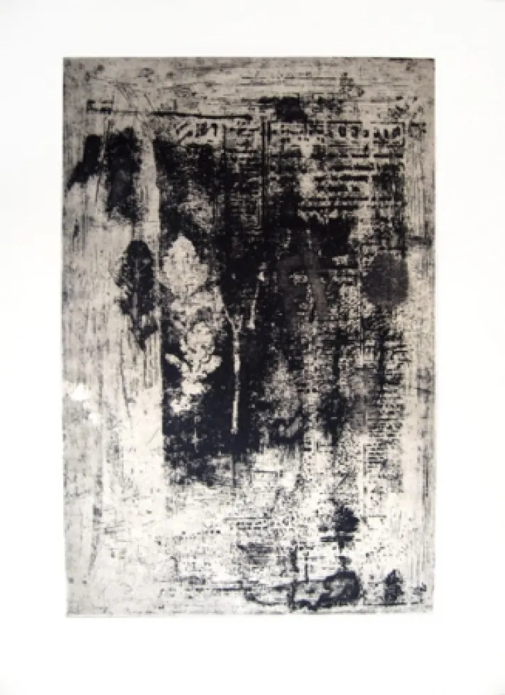 Radierung Und Aquatinta Clavé - Trois feuilles