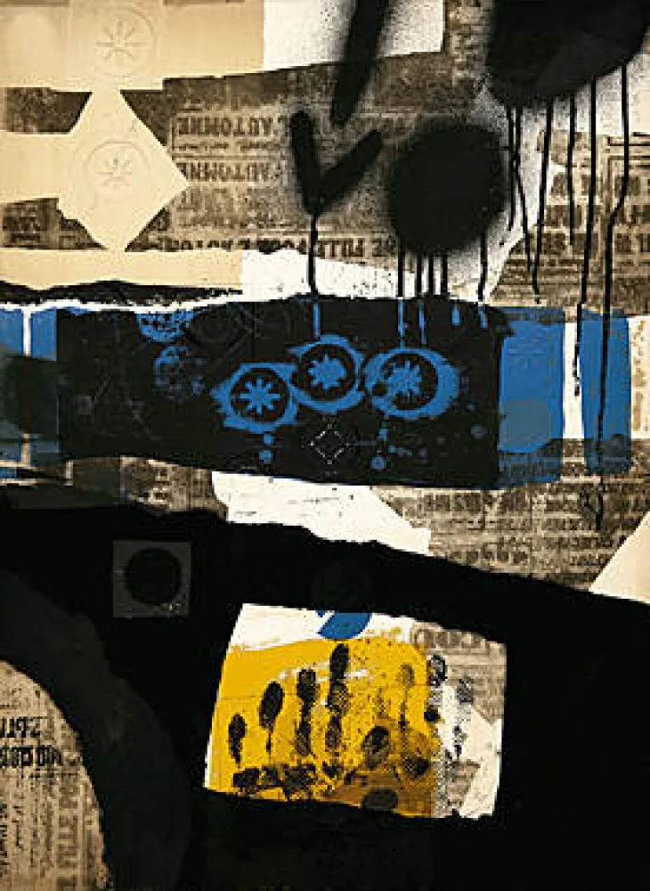 Lithographie Clavé - Untitled