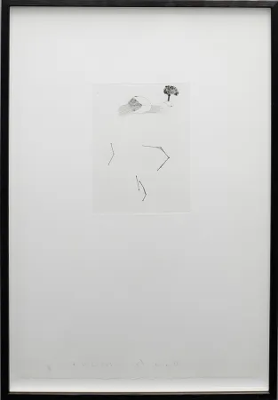 Radierung Clemente - Untitled 