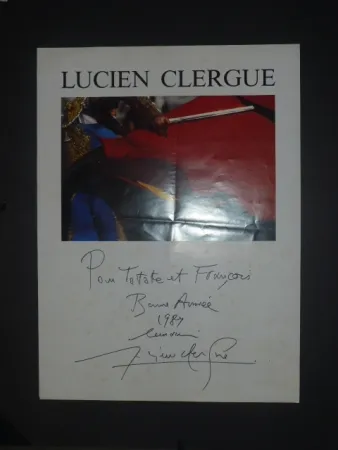 Plakat Clergue - Corrida