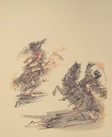 Illustriertes Buch Clerici - Orlando furioso