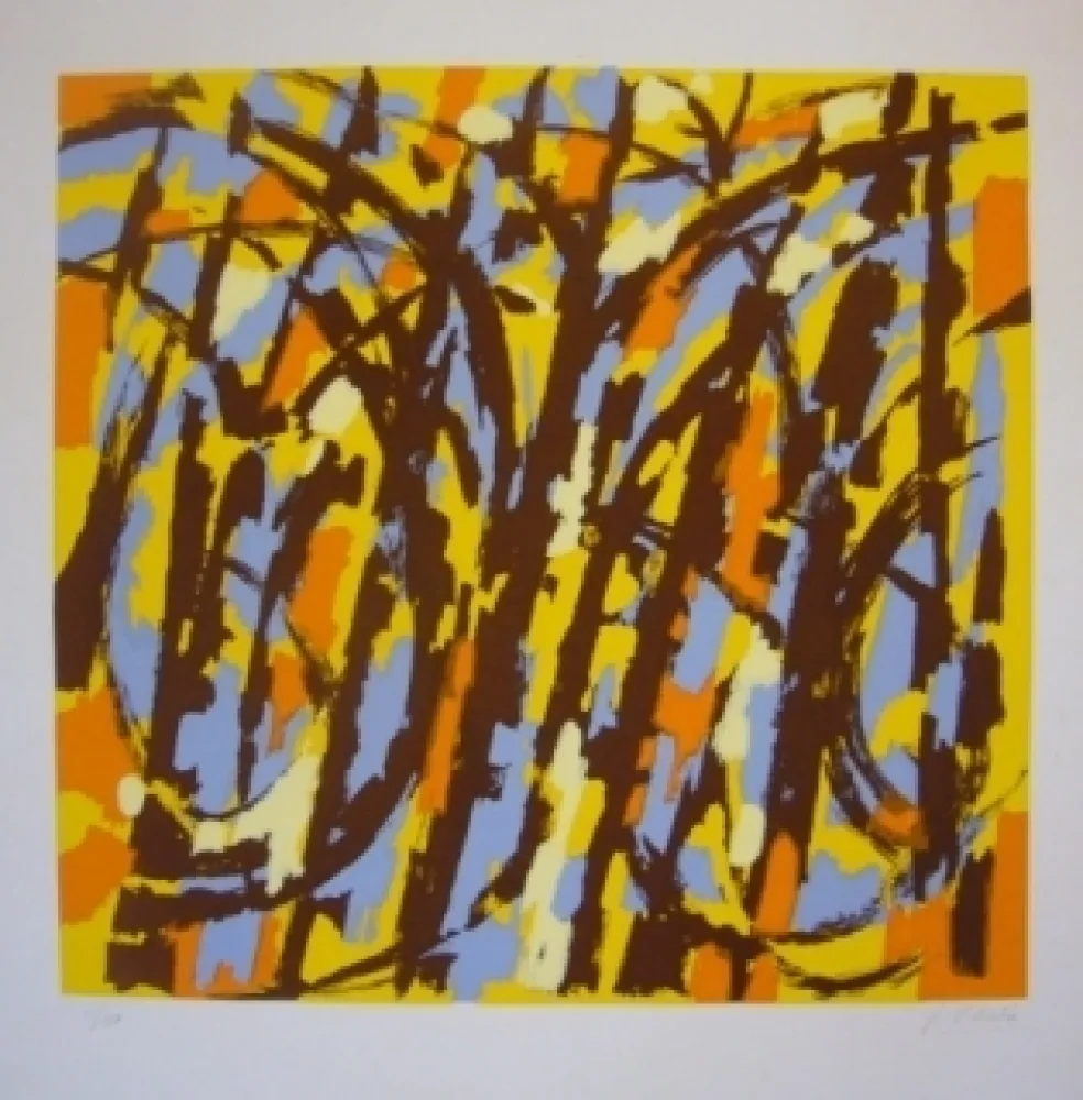 Siebdruck Clerté - Composition 