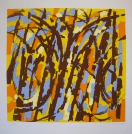 Siebdruck Clerté - Composition 