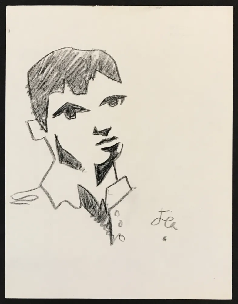 Keine Technische Cocteau - Boy in Collared Shirt