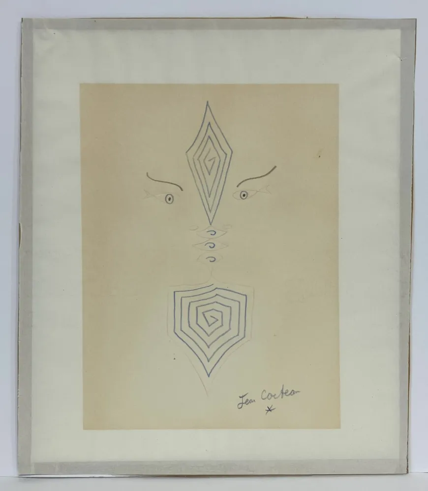 Keine Technische Cocteau - Deux profils aux arabesques