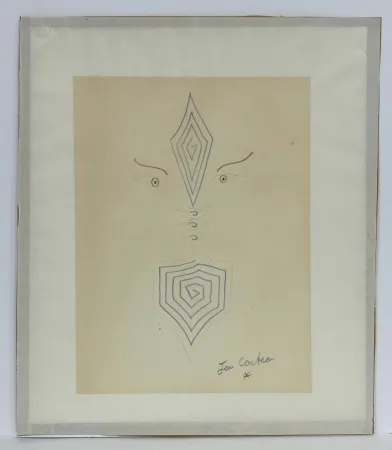 Keine Technische Cocteau - Deux profils aux arabesques