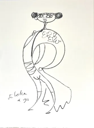 Keine Technische Cocteau - Lithographie originale