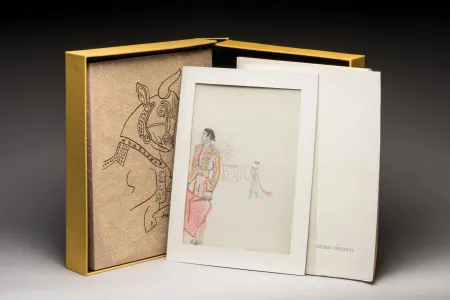 Illustriertes Buch Cocteau - Taureaux