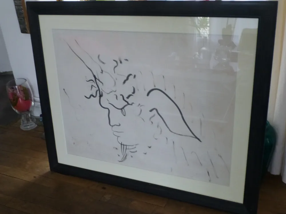 Keine Technische Cocteau - Tête de licorne ,1947