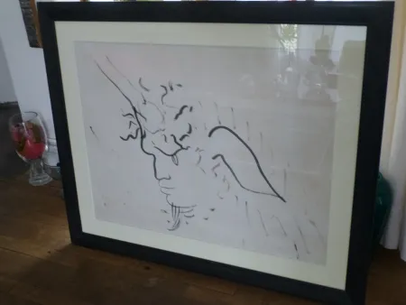 Keine Technische Cocteau - Tête de licorne ,1947