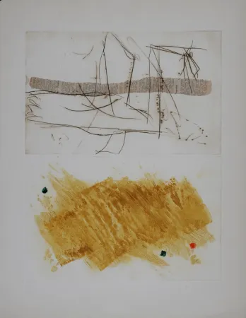 Stich Coignard - Envol #2, 1973 - Hand-signed